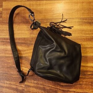 SHOULDER LEATHER BACKPACK